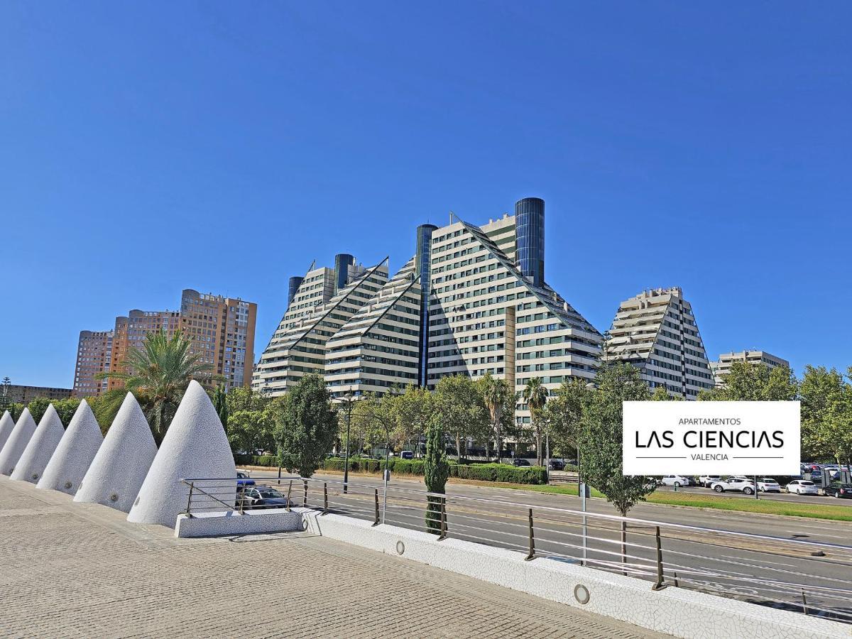 Apartamentos Las Ciencias F Valencia Bagian luar foto
